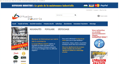 Desktop Screenshot of diffusionindustrie.com